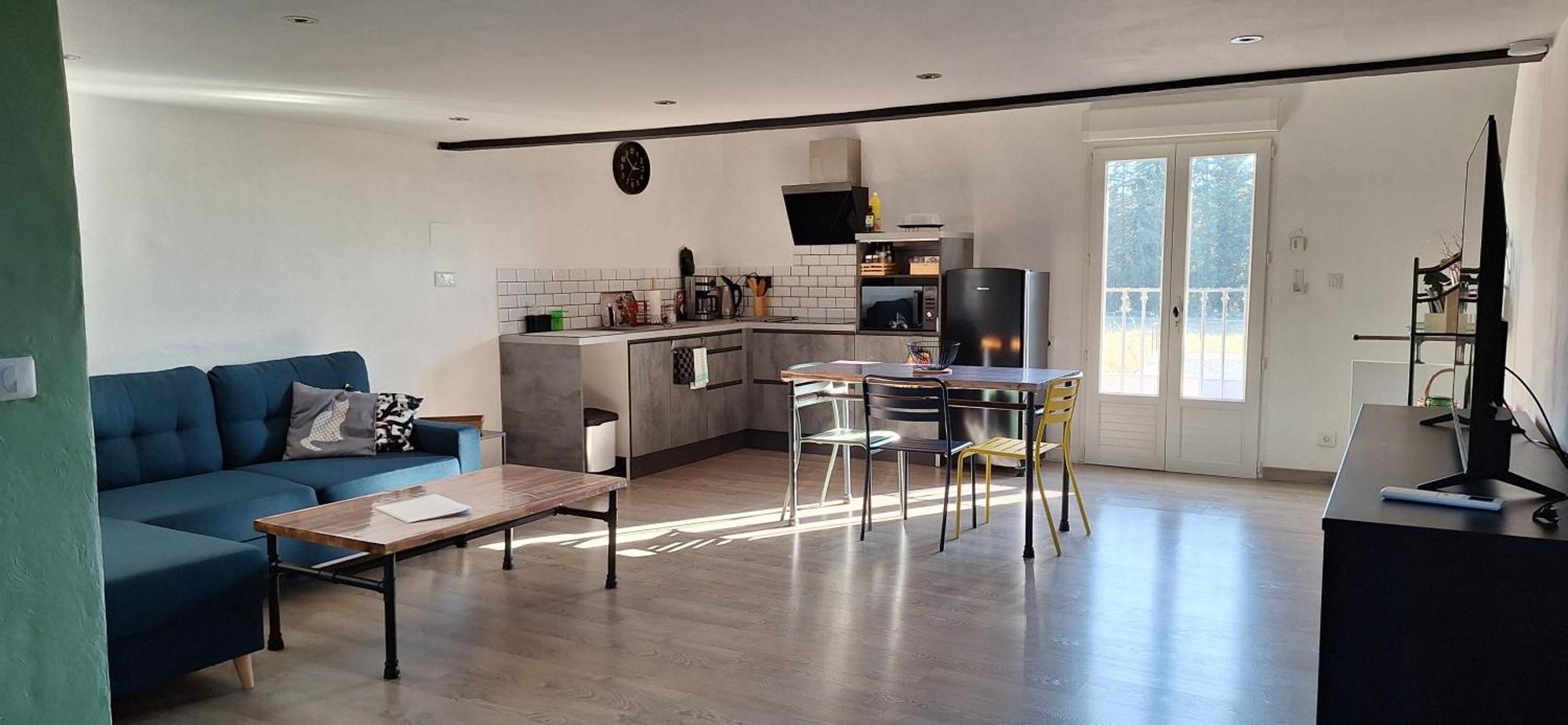 Ferienwohnung Loft En Duplex Au Mas De La Restanque Monteux Exterior foto